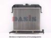 OPEL 1300012 Radiator, engine cooling